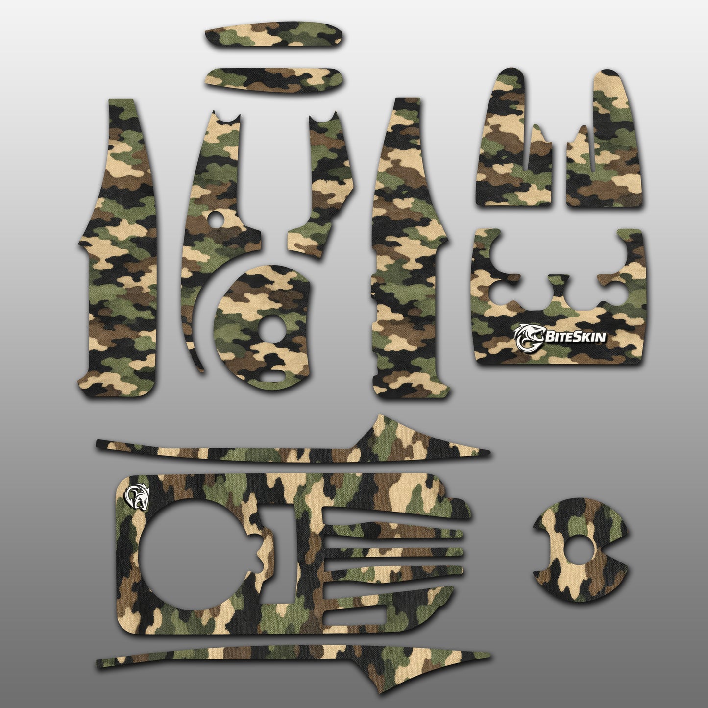 BiteSkin RX Camo Skin for Fox RX Receiver
