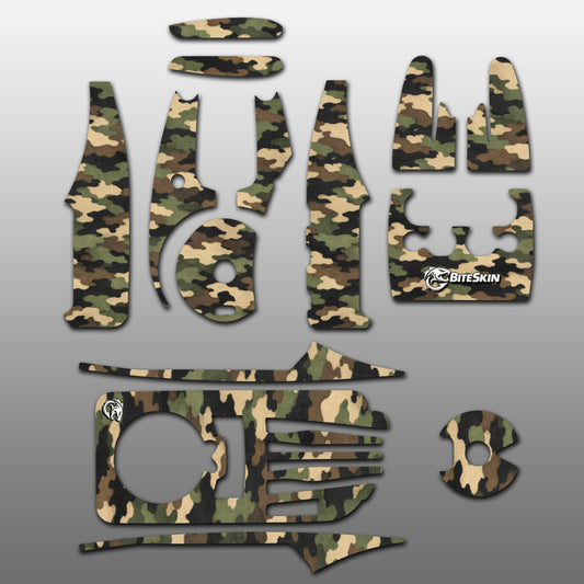 BiteSkin RX Camo Skin for Fox RX Receiver