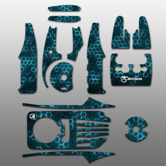 BiteSkin RX Hex-Tech Skin for Fox RX Receiver
