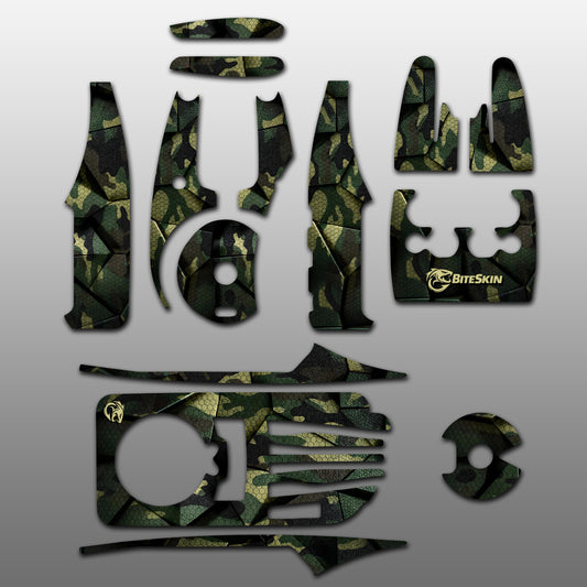 BiteSkin RX Viper Camo Skin for Fox RX Receiver