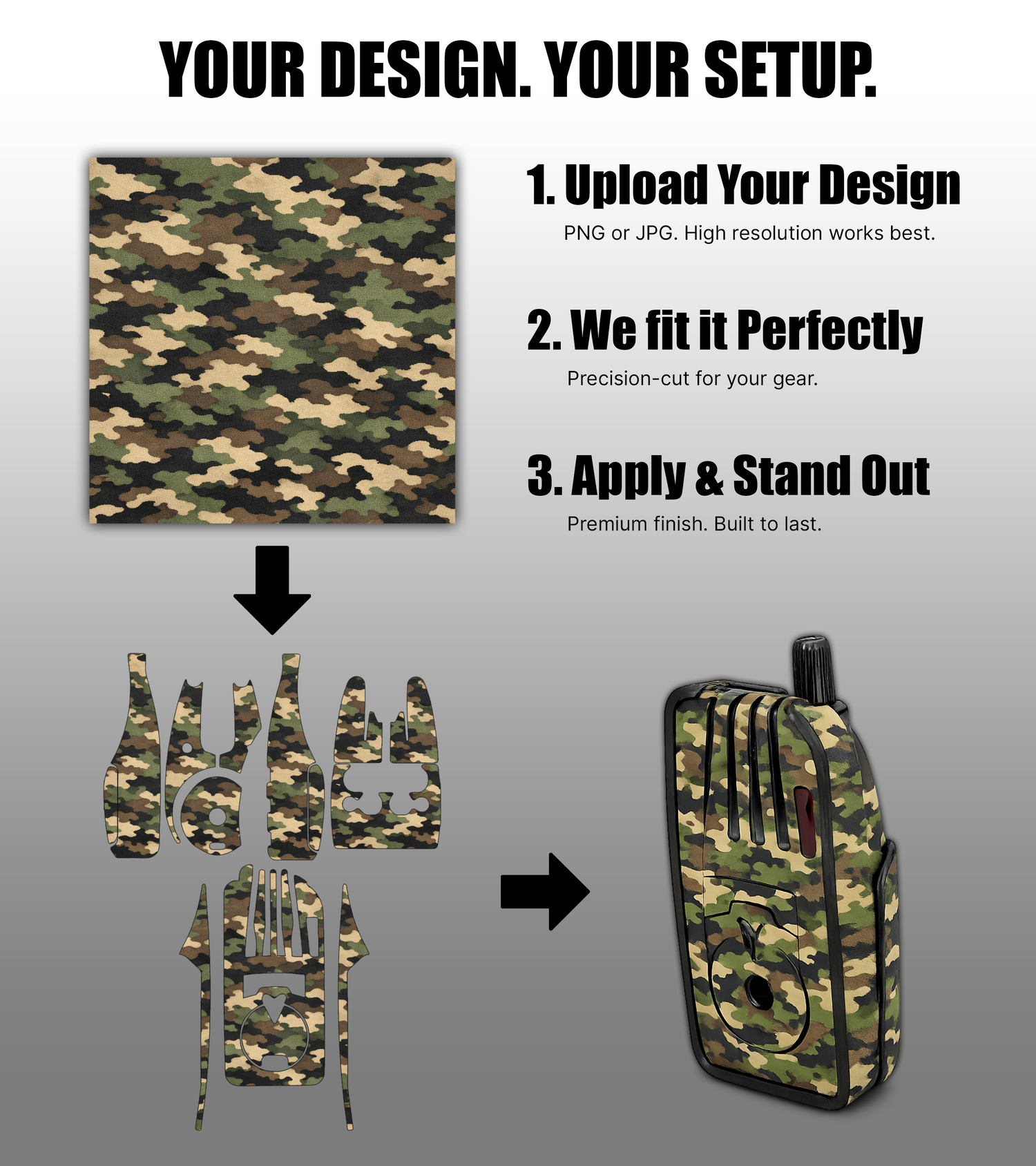 Upload Your Custom Design